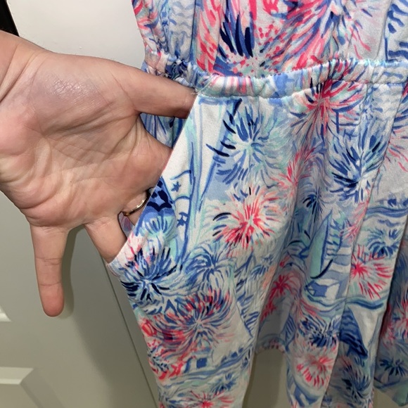 New Lilly Pulitzer One Piece Women’s Sleeveless Romper Size XXS with Pockets - Picture 8 of 17